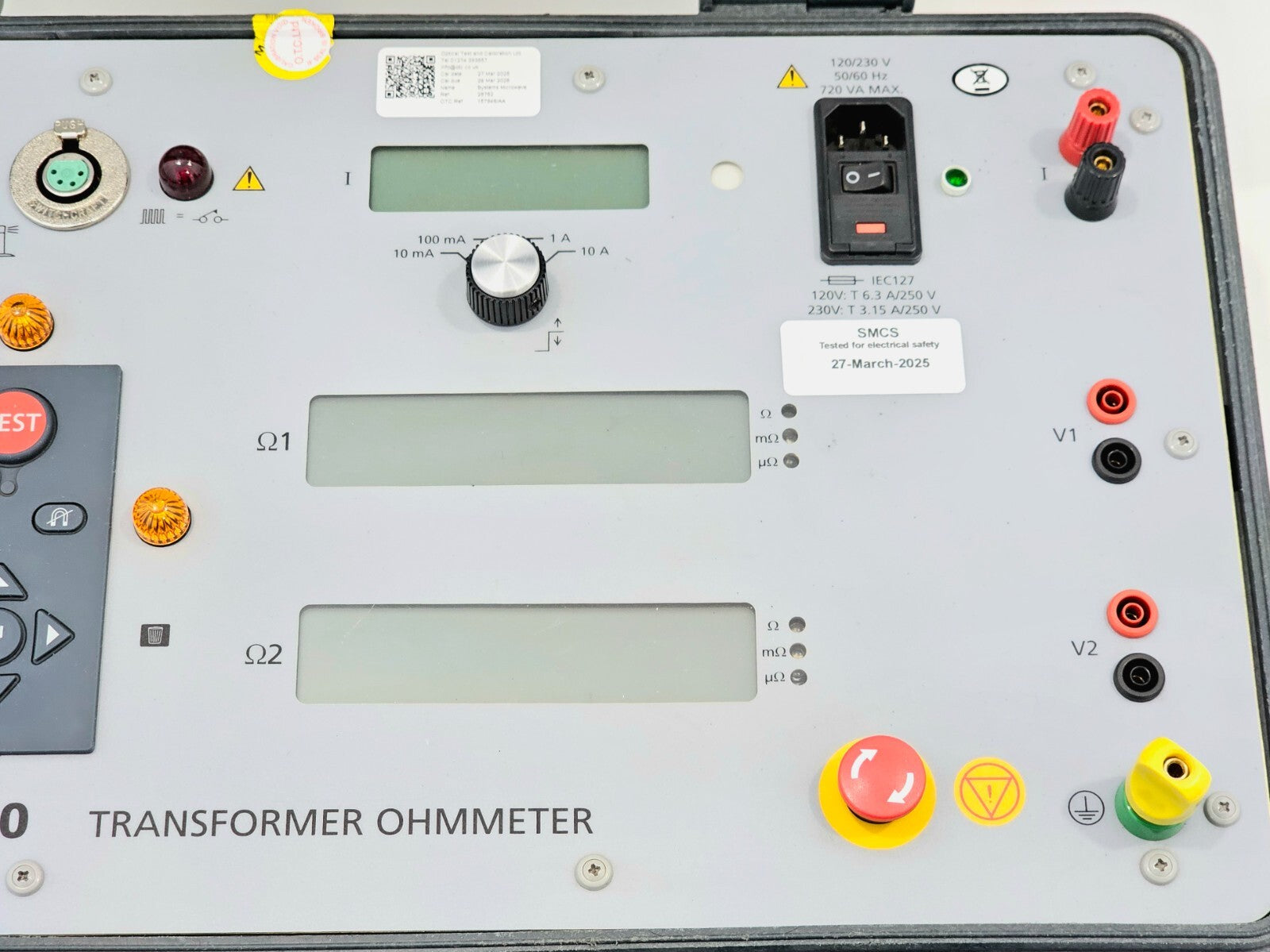 Calibrated Megger MTO210 Transformer Ohmmeter