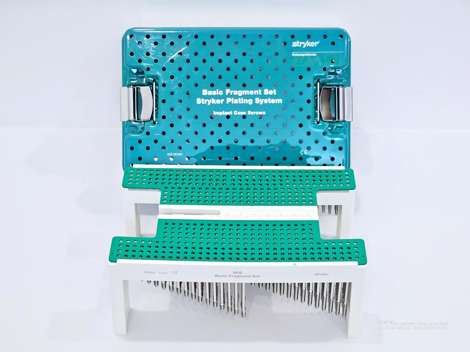 Stryker 901664 SPS Basic Fragment Set Implant Case Screws