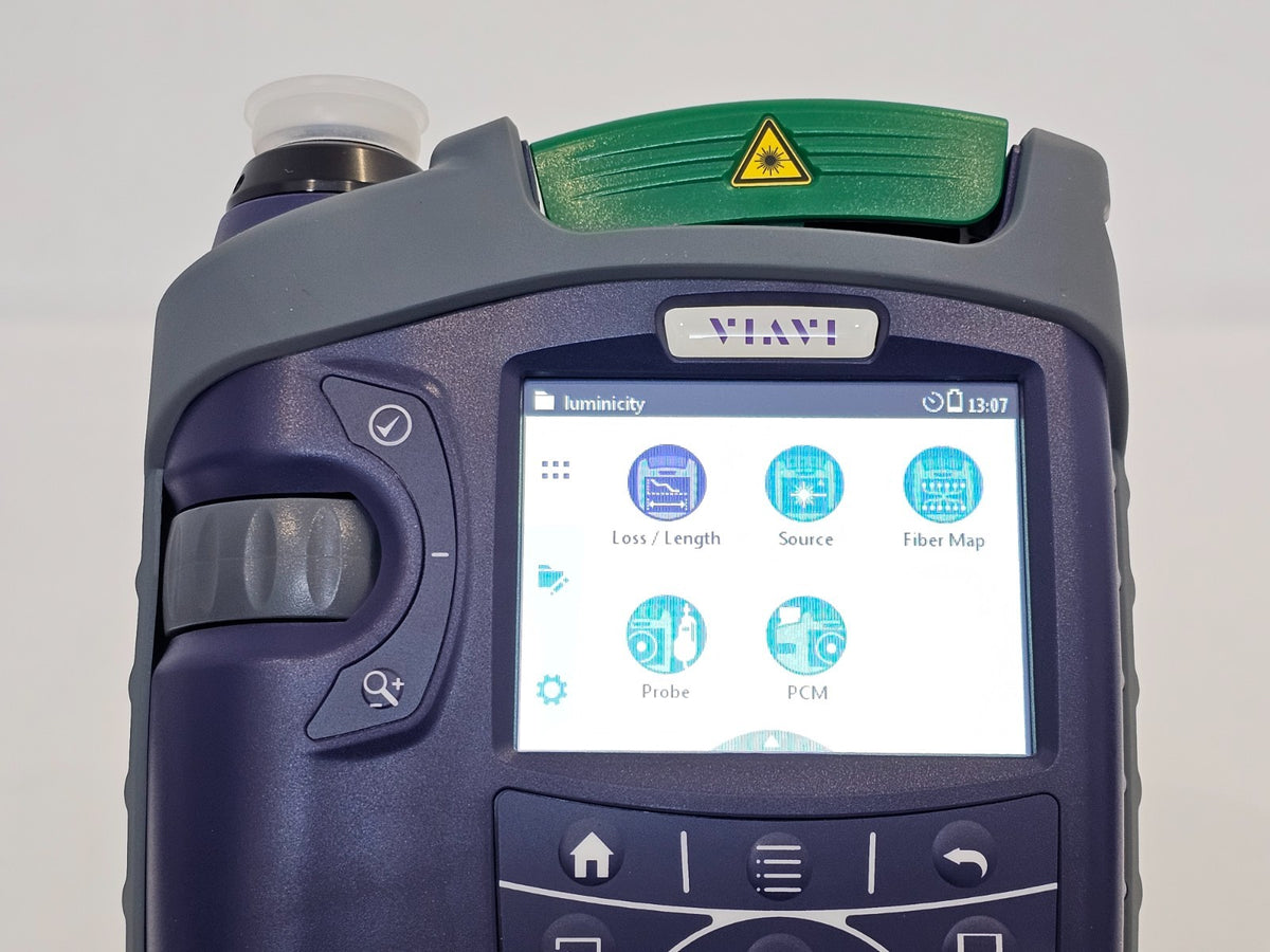 Viavi MPO Optical Loss Test Set QUAD SM + MM Tier 1 Cert MPOLP-85P MPOLS-84P 85P10