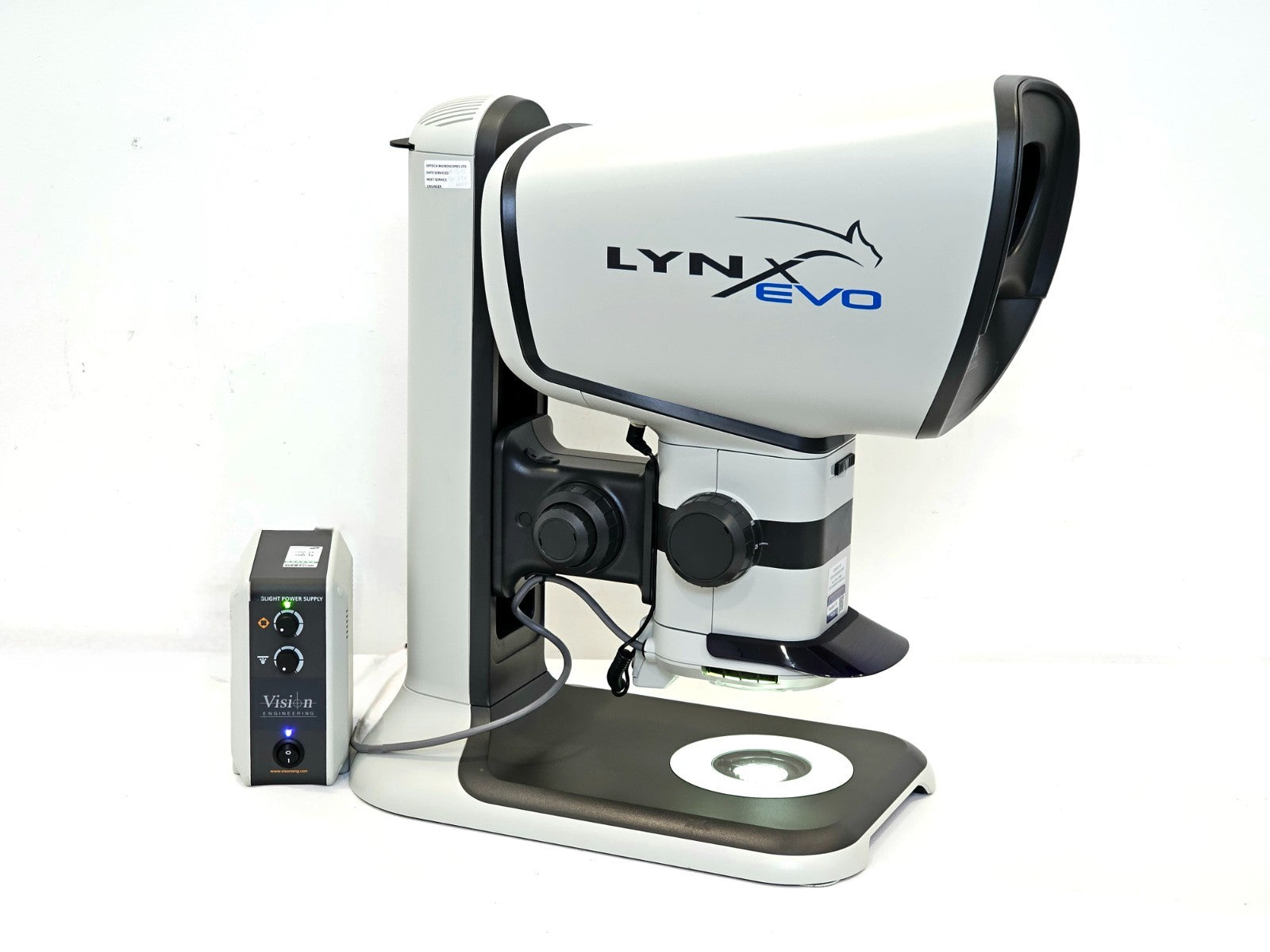 Serviced Vision Engineering Lynx EVO Ergonomic Stereo Zoom Microscope