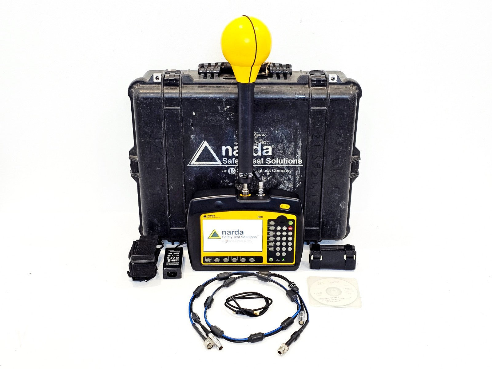 Narda SRM-3006 Selective Radiation Meter 3006/01 + 3501/03 Probe 27MHz - 3GHz ..0