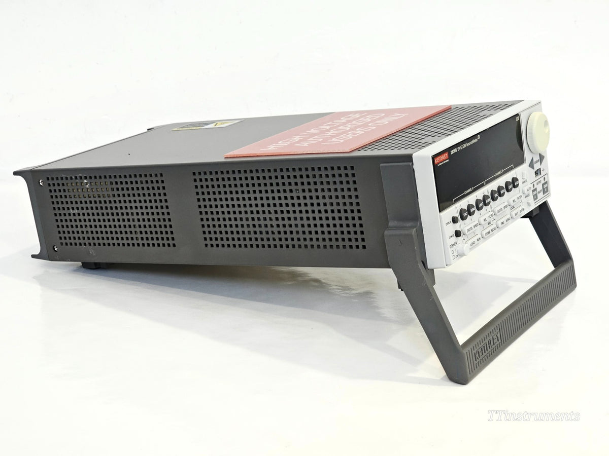 Keithley 2636B SMU rear panel ports and interface connections