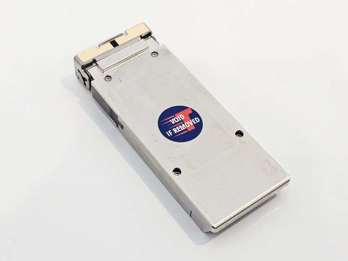 VIAVI CCFP2-112G-8-10 transceiver module label and serial number