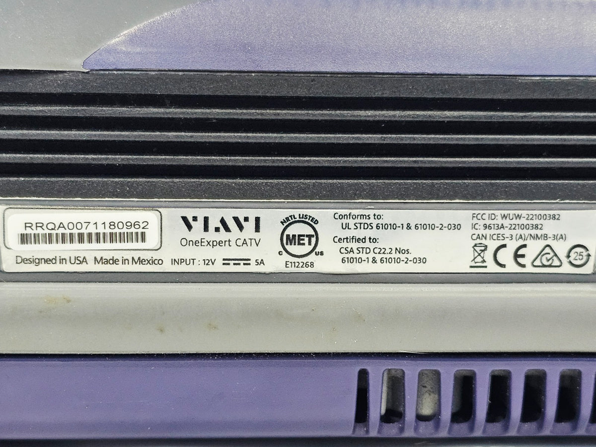 Viavi ONX-630 DSAM Meter DOCSIS 3.1 Multiple Options ONX-CATV-D31-S-6520-12129