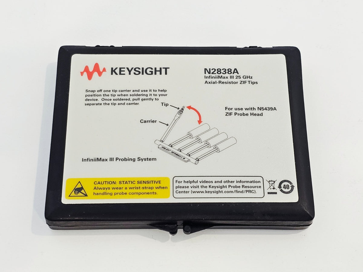 KEYSIGHT N2838A InfiniiMax III PC Board ZIF Tips 25 GHz0