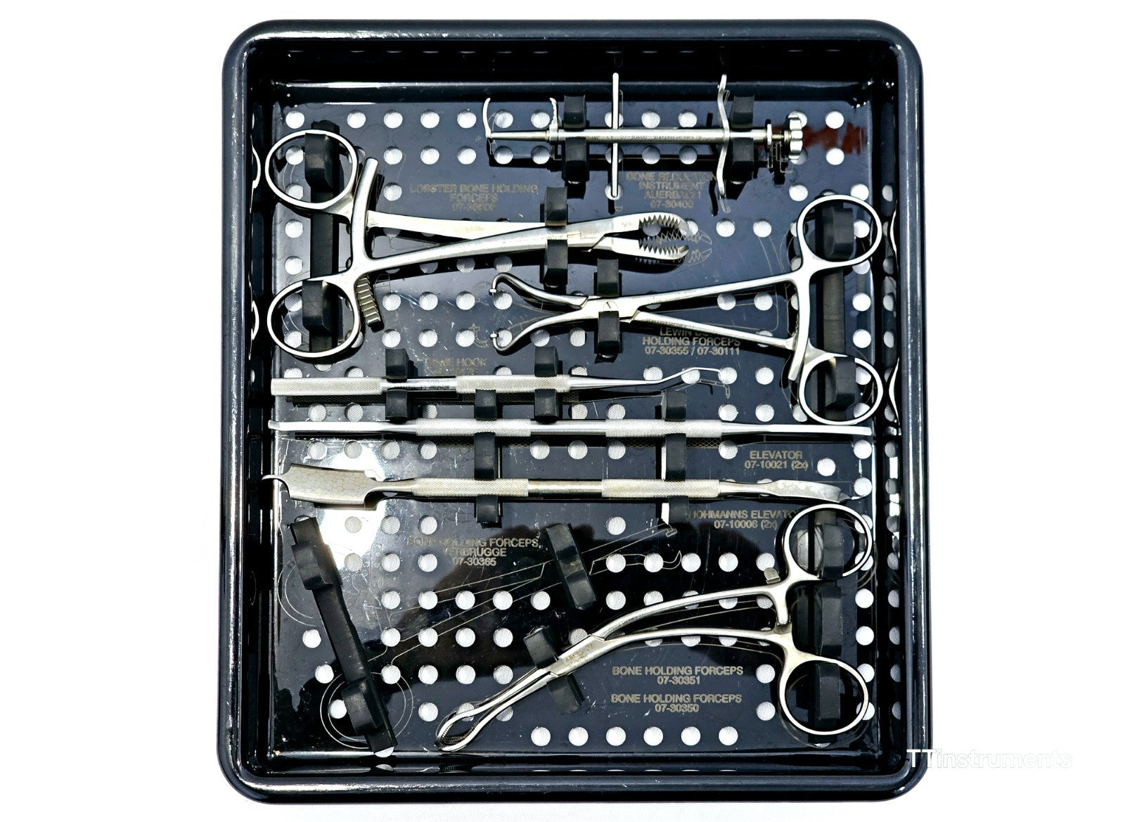 Stryker VariAx 29-13010 hand plating components close-up