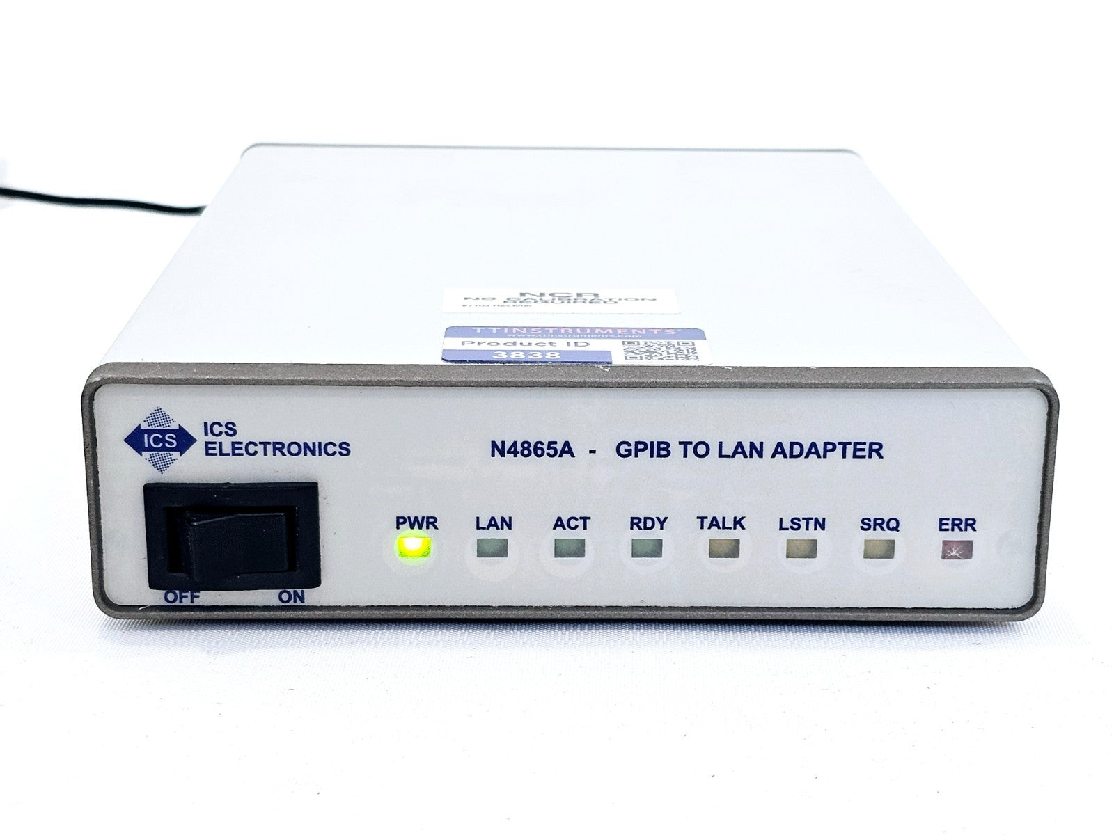 ISC Keysight N4865A GPIB to LAN Adapter for 7000 9000A 9000H Series Oscilloscope