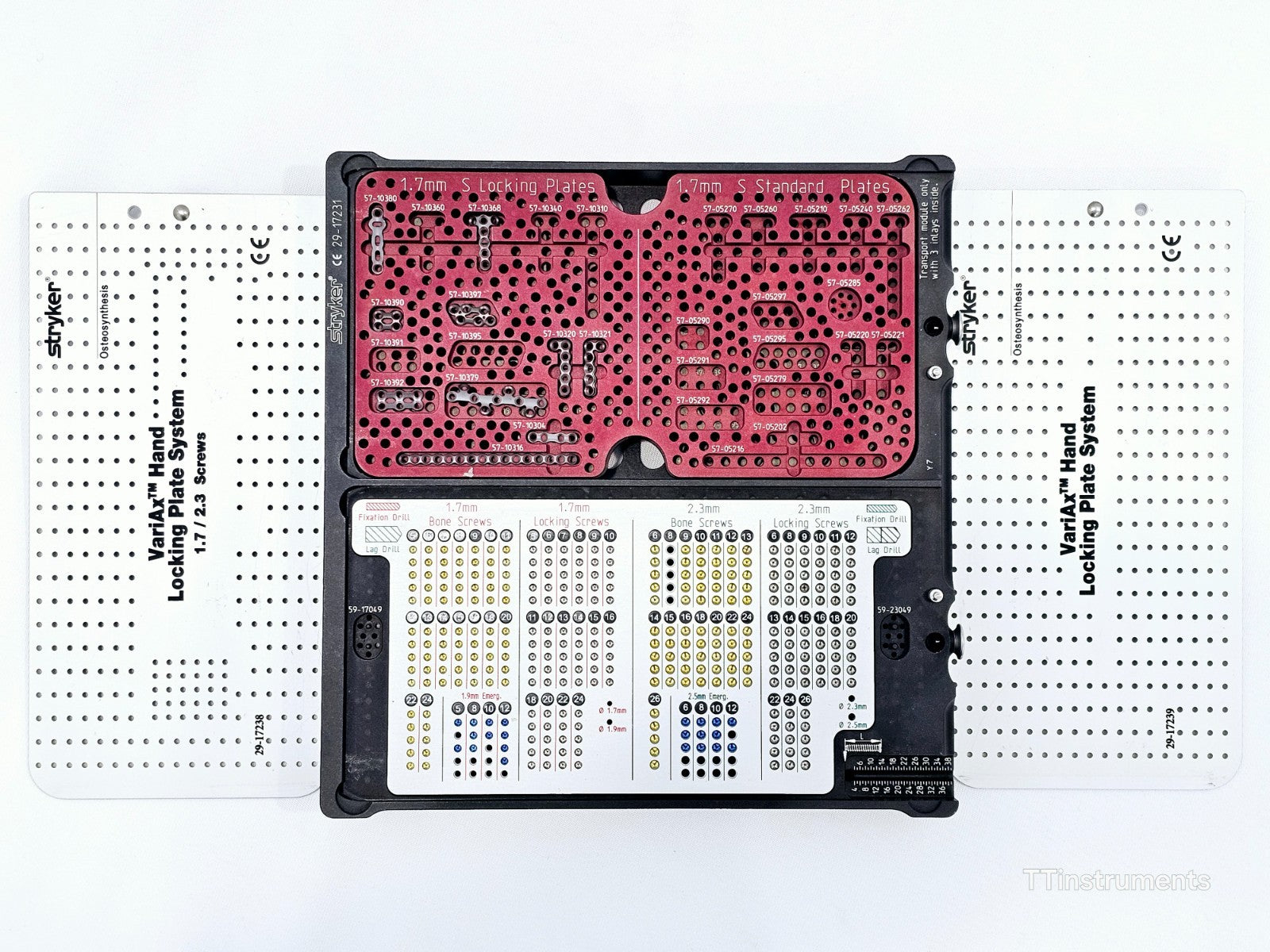 Stryker VariAx Hand Plating System low-profile plate design detail