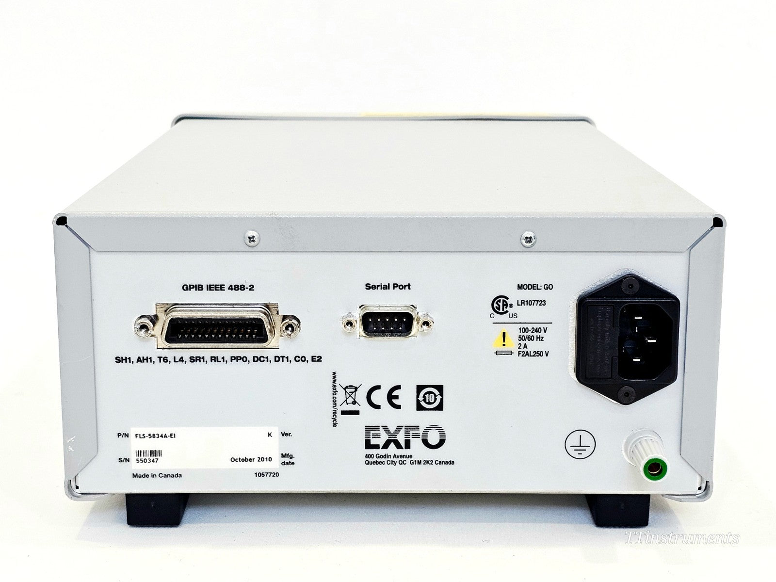 EXFO FTB-500 with FTB-5500B PMD & FTB-5800 CD Analyzer + FLS-5834A Light Source20