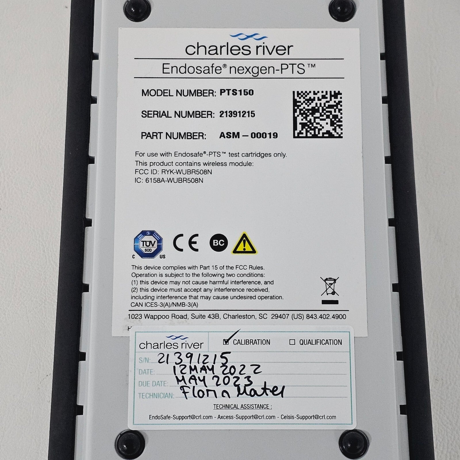 nexgen-PTS PTS150 instrument close-up showing branding and model label