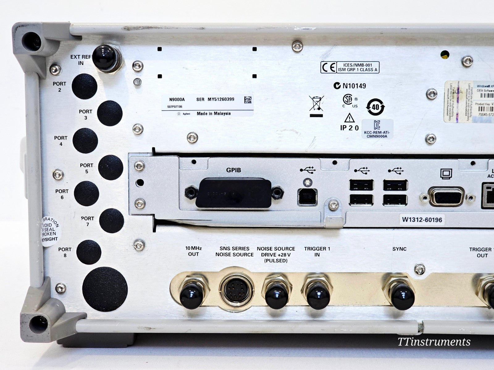 Conditional Cal Agilent Keysight CXA N9000A Signal Analyzer 7.5 GHz 507 P07 T06