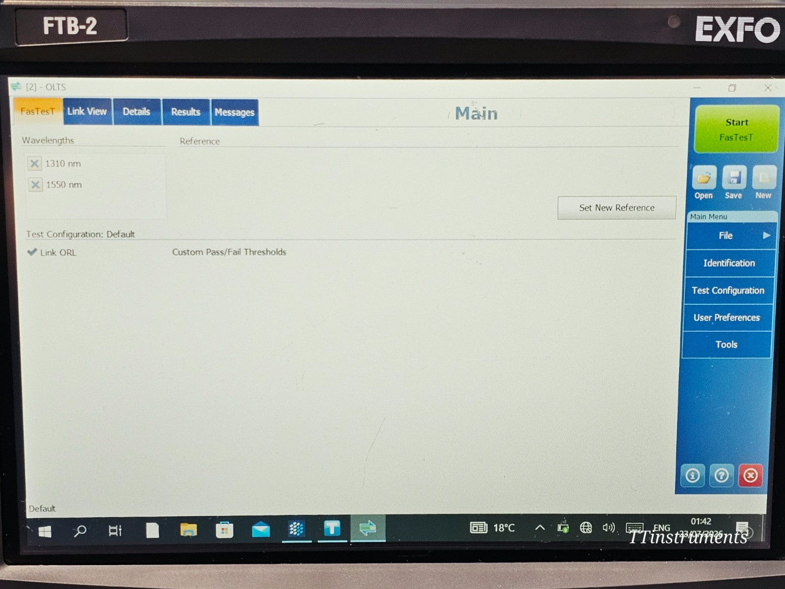 EXFO Calibrated FTB-2 with FTBx-720C OTDR 1310/1550 + FTBx-945 OLTS MFD 202021