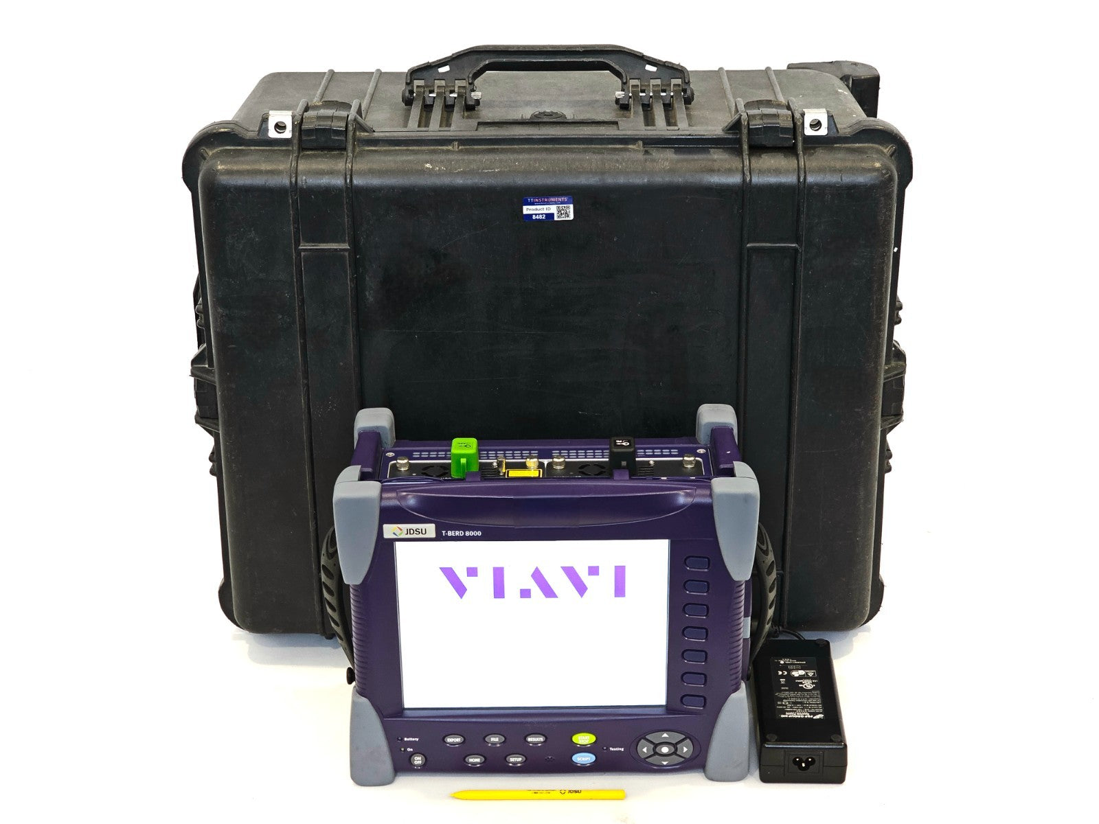 VIAVI T-BERD 8000E + 81MRDISPAP + 81BBS2A CD PMD AP Fibre Test System 1260-16400