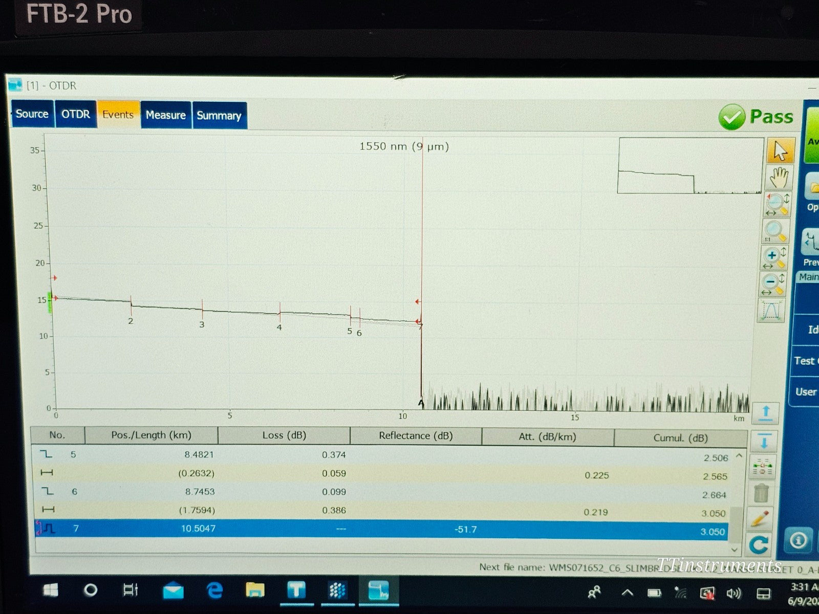 Calibrated EXFO FTB-2 FTBx-730C-SM3 OTDR 1310/1550/1625 FTBx-945-SM3 OLTS IL ORL18