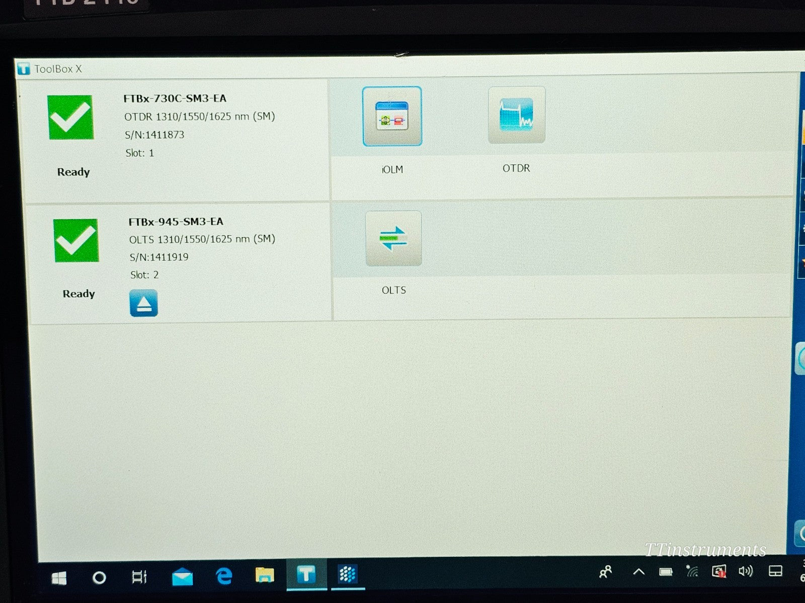 Calibrated EXFO FTB-2 FTBx-730C-SM3 OTDR 1310/1550/1625 FTBx-945-SM3 OLTS IL ORL13