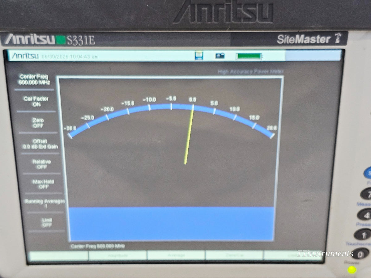 Anritsu S331E cable antenna analyser accessories included with unit