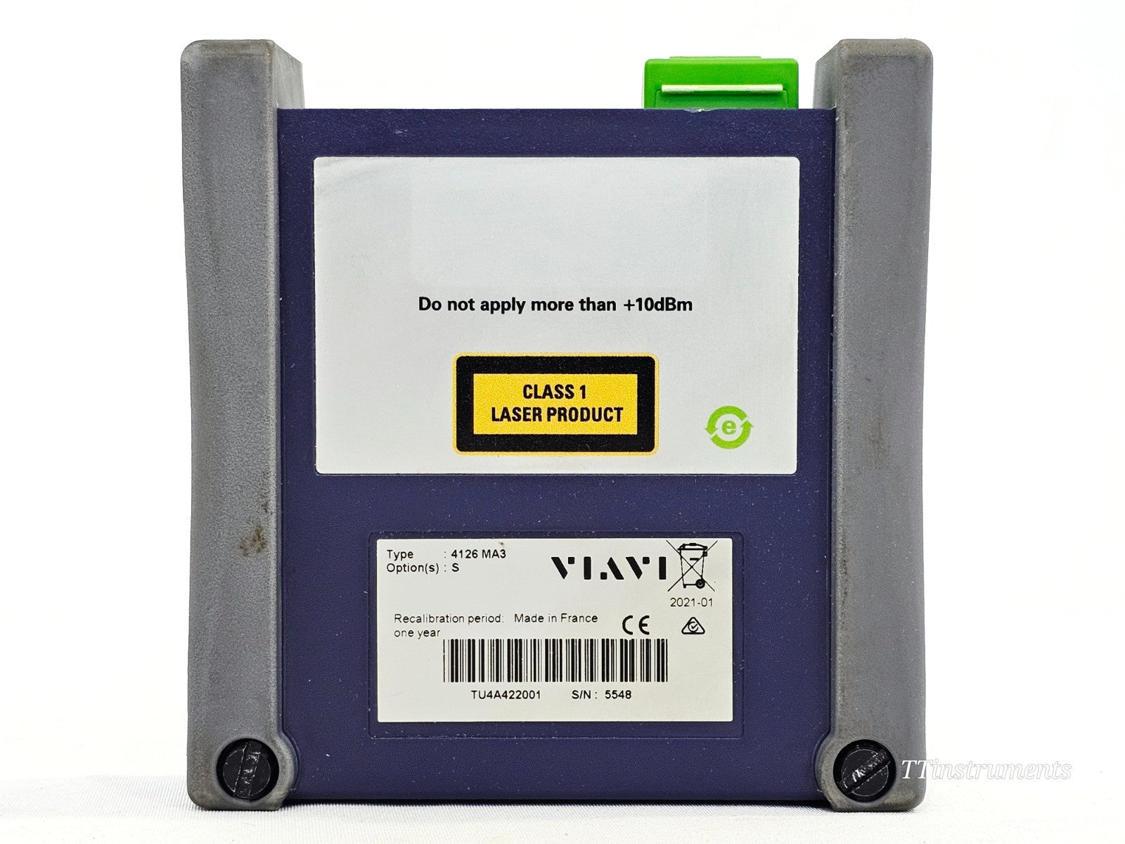 VIAVI MTS 4000 T-BERD OTDR 4126MA3 1310/1550nm SM Metro Access 43/41 dB10