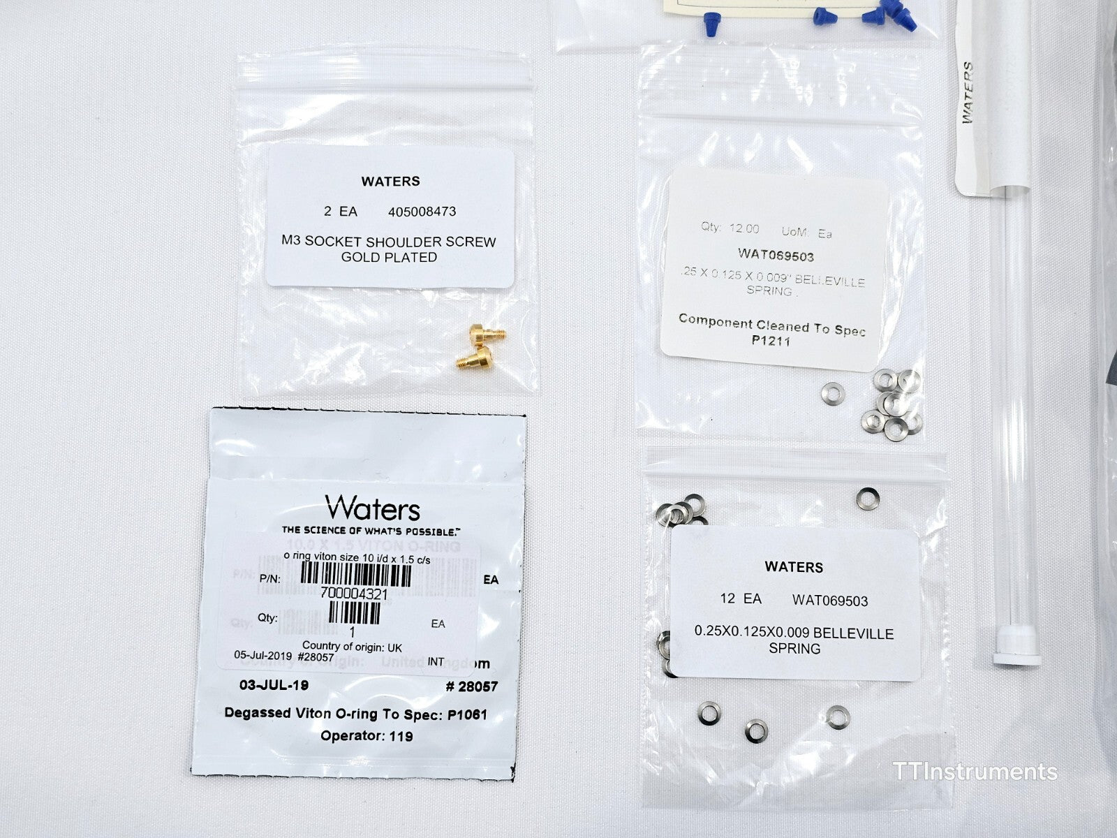 Waters Xevo TQ-S instrument pump and vacuum system components