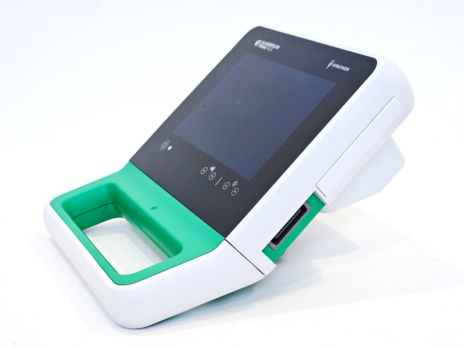 Verathon BladderScan side angle view portable bladder scanner