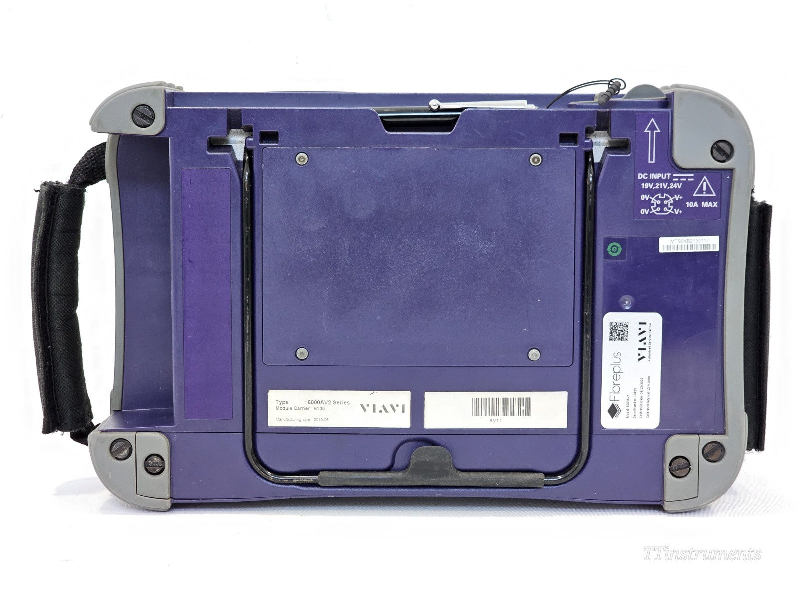 Calibrated Viavi JDSU MTS 6000A V2 + 8126D SM OTDR 1310/1550 nm 50/50 dB High Po