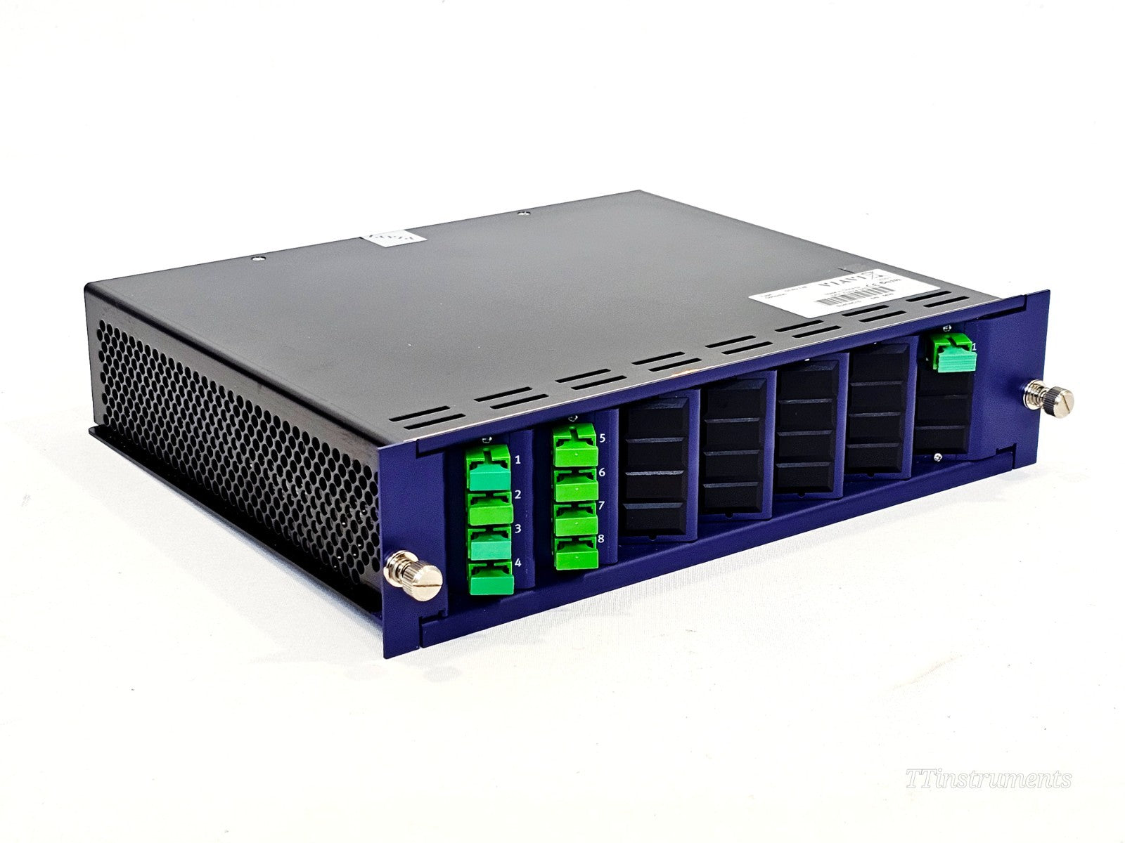 Viavi JDSU OTU 8000E v2 Chassis with OTAU 1x8 Optical Switch MFD 2020