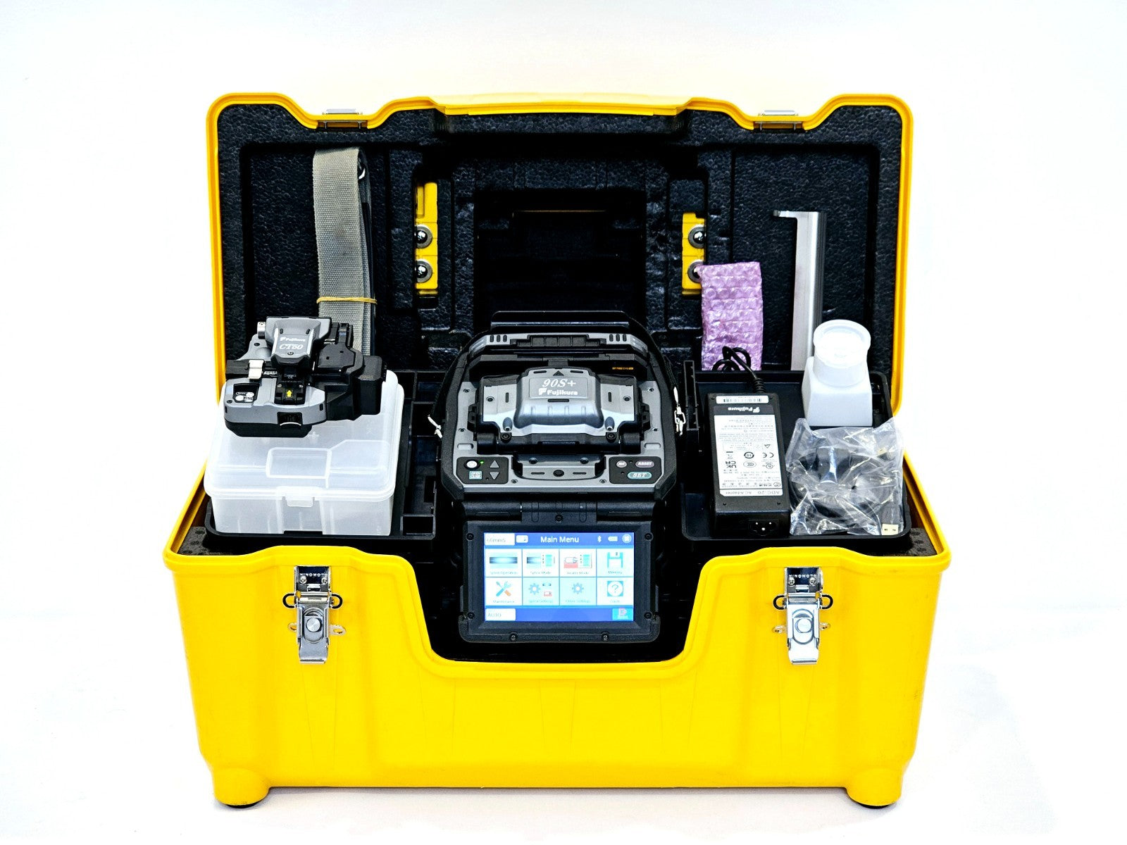 Serviced Fujikura 90S+ Fibre Optic Fusion Splicer + CT-50 Cleaver - ARC 1143