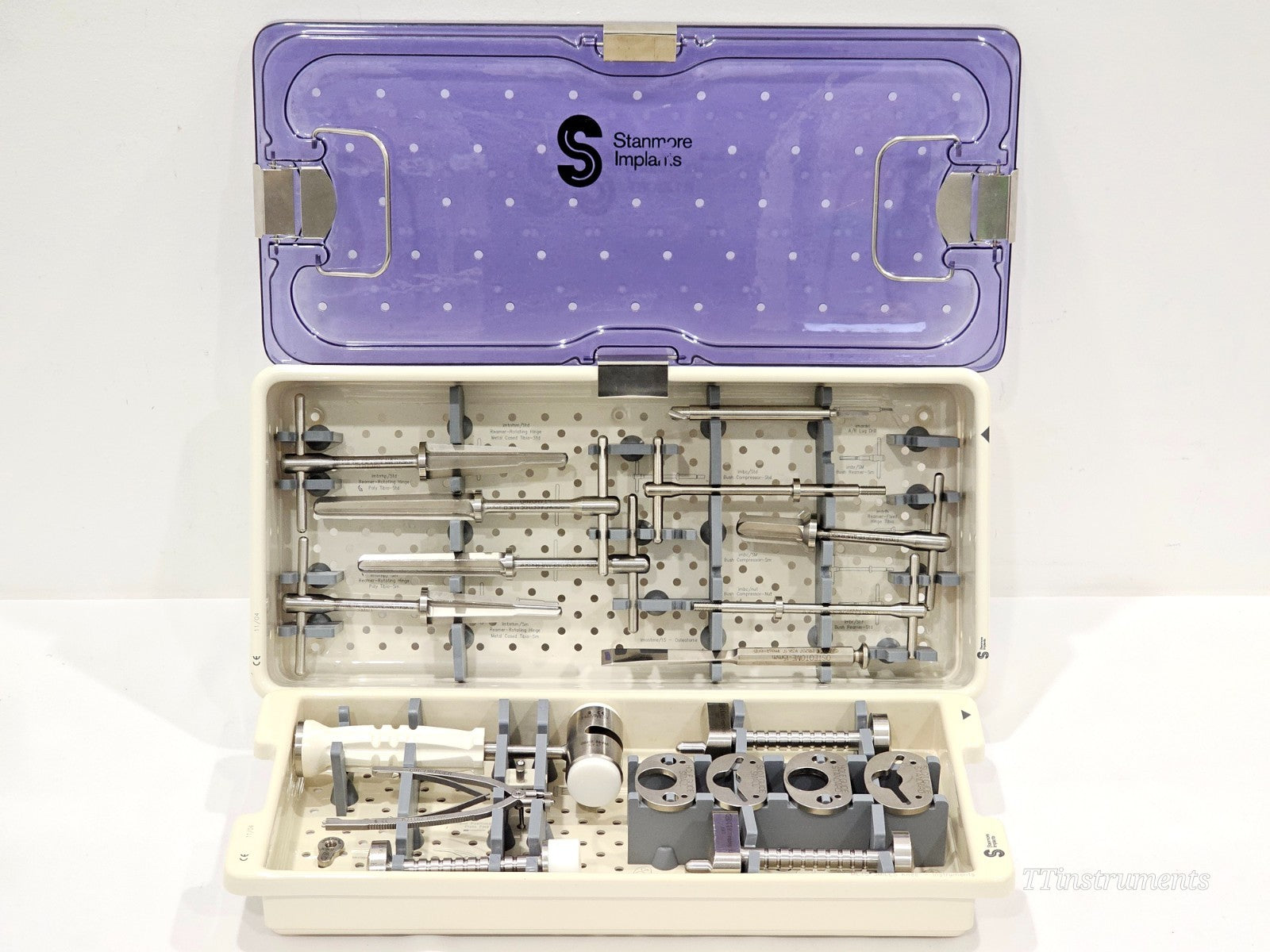 Stryker Stanmore Implants METS Knee Instruments Tray