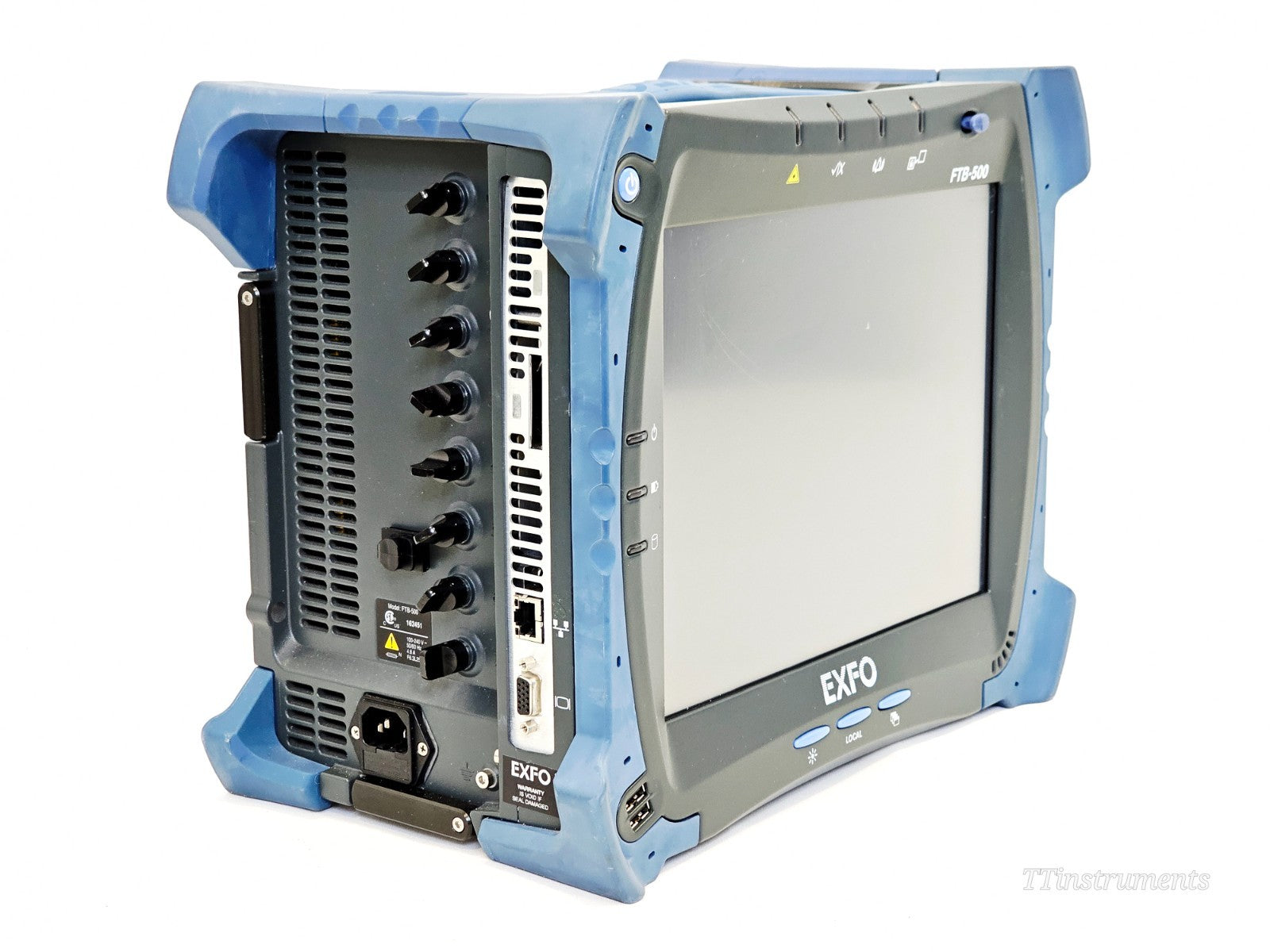 EXFO FTB-500 with FTB-5500B PMD & FTB-5800 CD Analyzer + FLS-5834A Light Source3