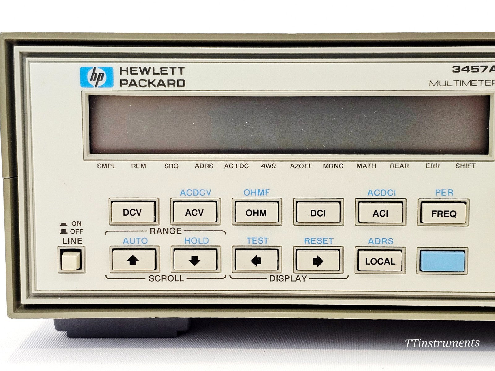 HP Agilent 3457A 3.5 to 6.5 Digit DMM with Extended Resolution to 7.5 Digits