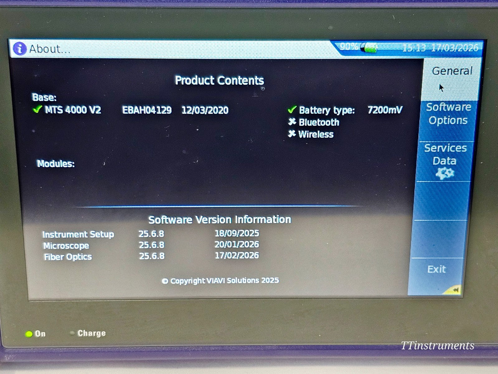 Viavi JDSU MTS 4000 V2 Platform Mainframe8
