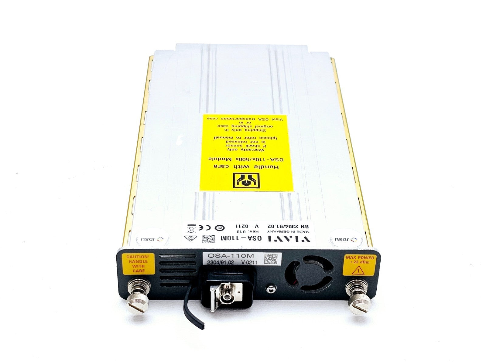 Viavi JDSU 6000V2 OSA-110M angled three-quarter view showing full unit