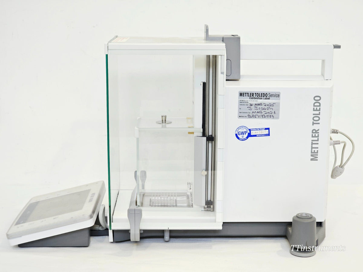 Mettler Toledo balance display screen showing readout and control interface