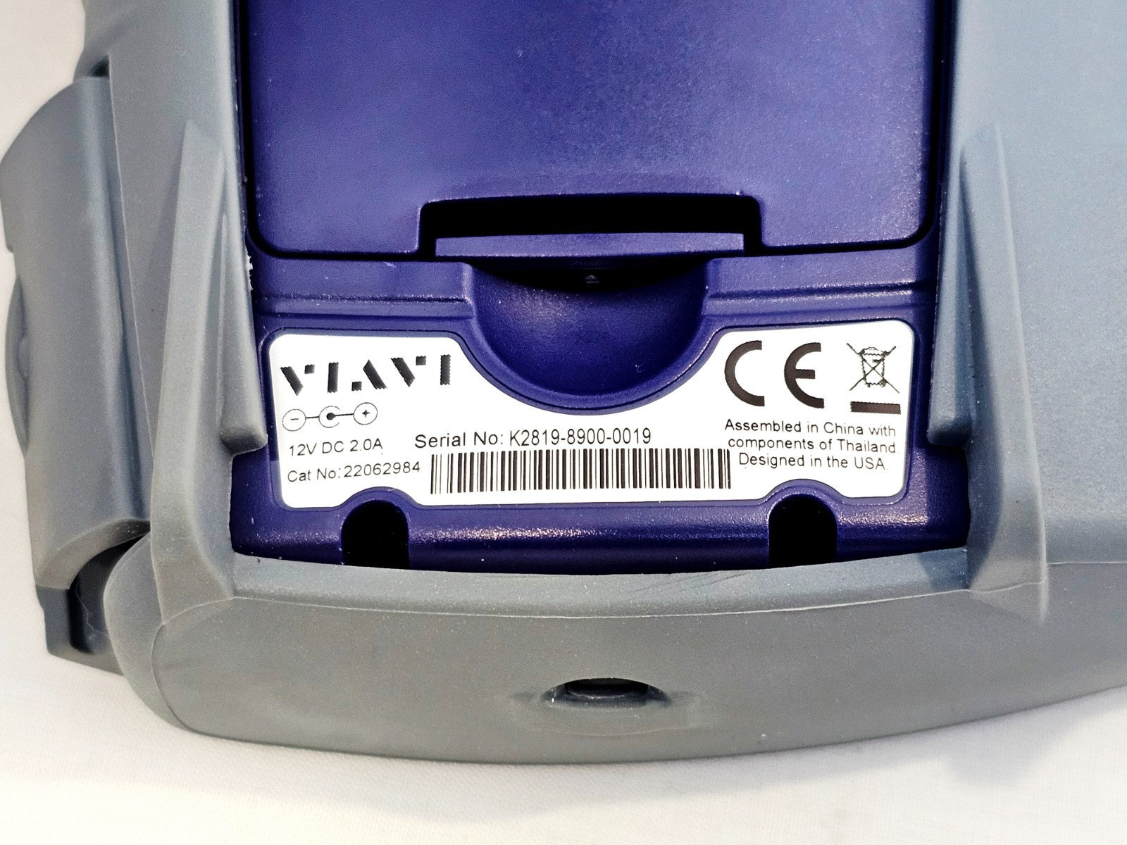 VIAVI OLP-82P top view showing unit condition and label