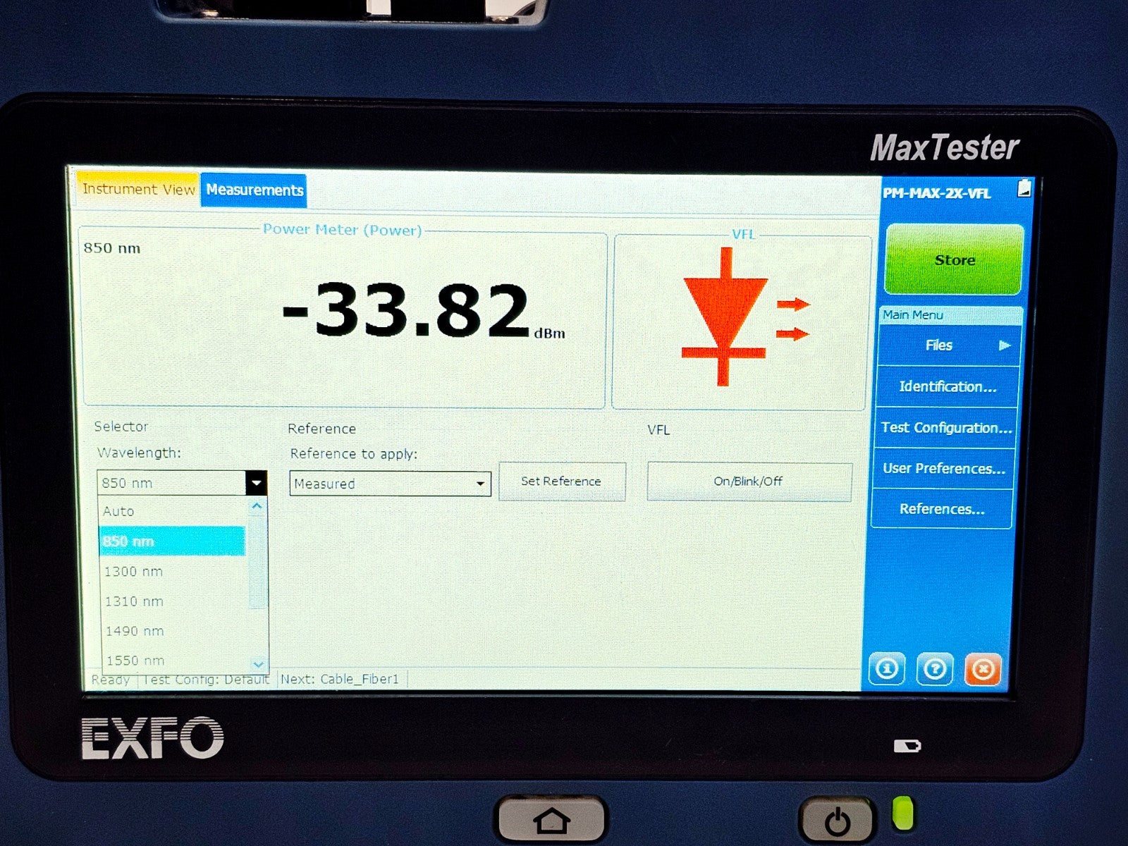 EXFO MAX-730C-SM8-EA OTDR cosmetic condition detail used test equipment