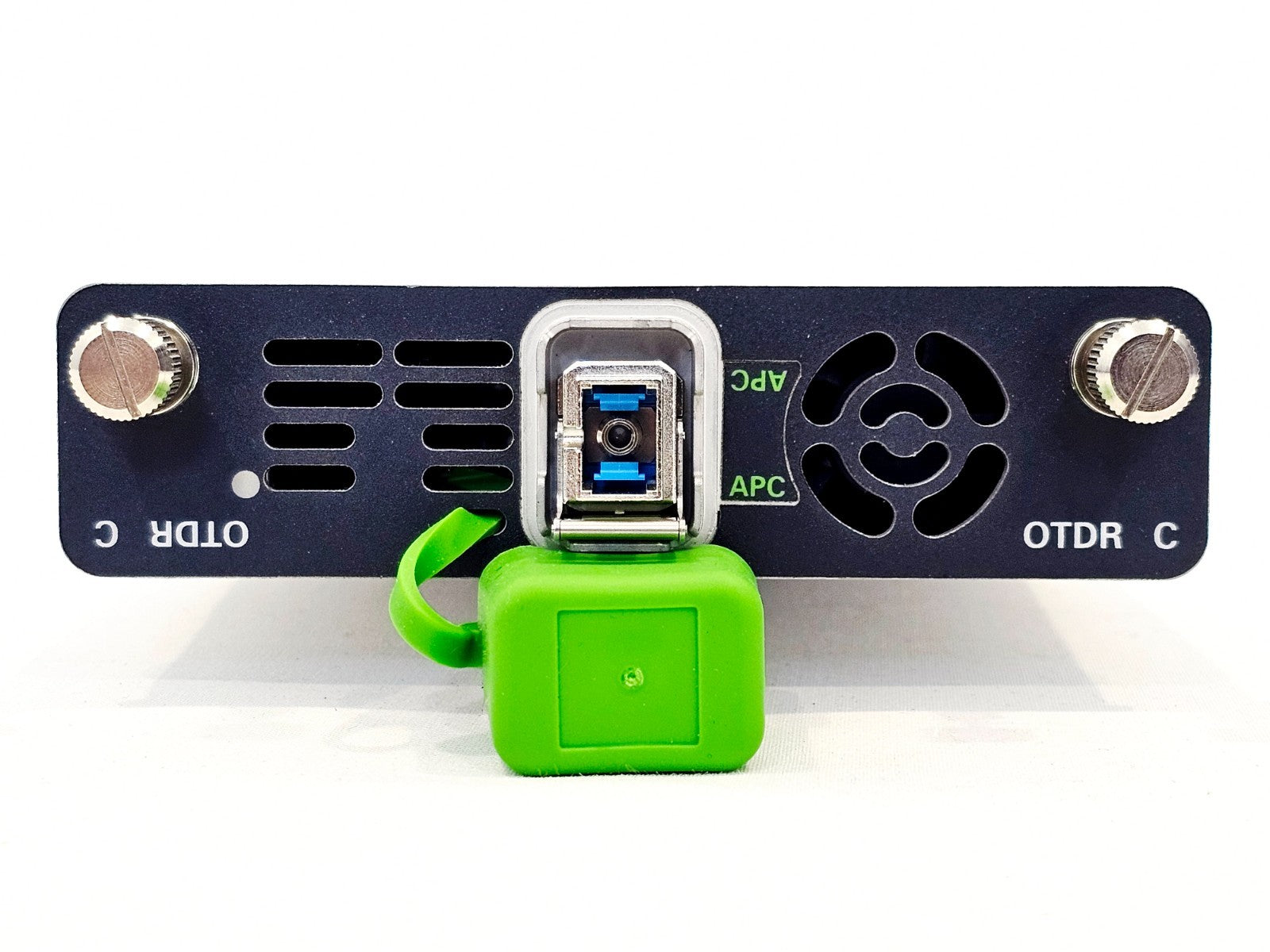 VIAVI MTS OTDR keypad and navigation controls close-up