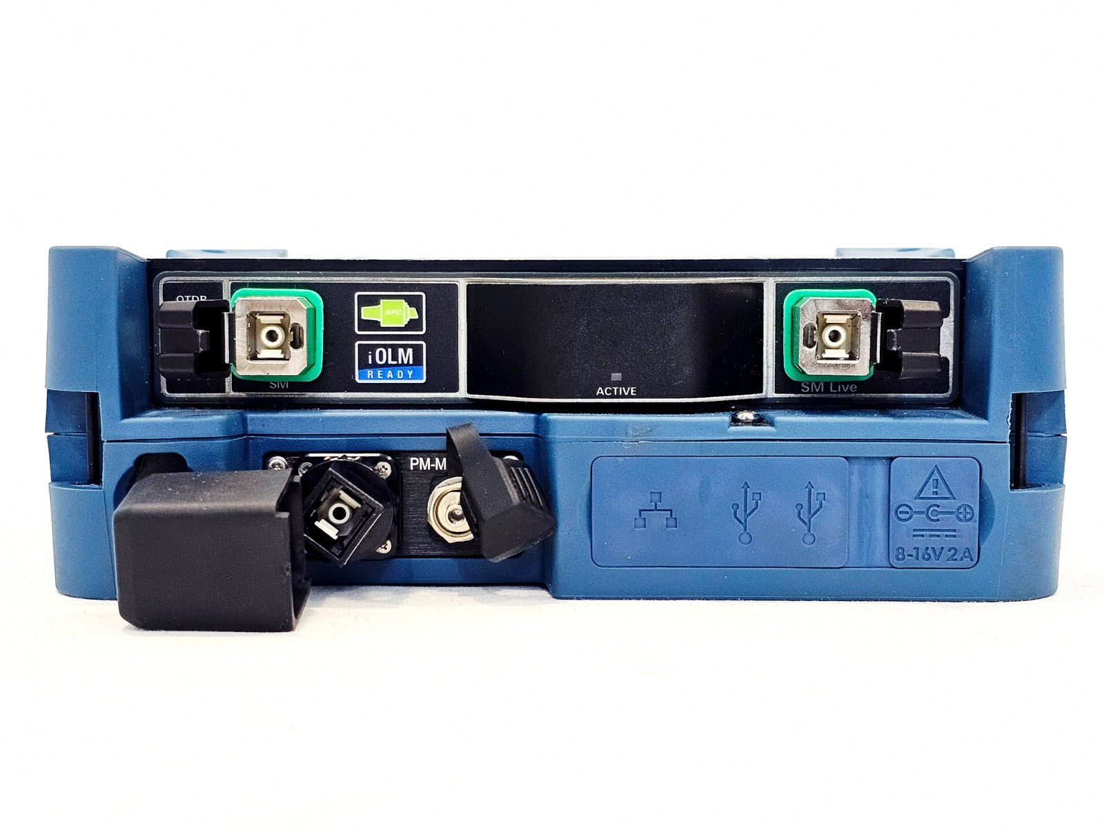 EXFO MAX-730C-SM8-EA label and serial number detail
