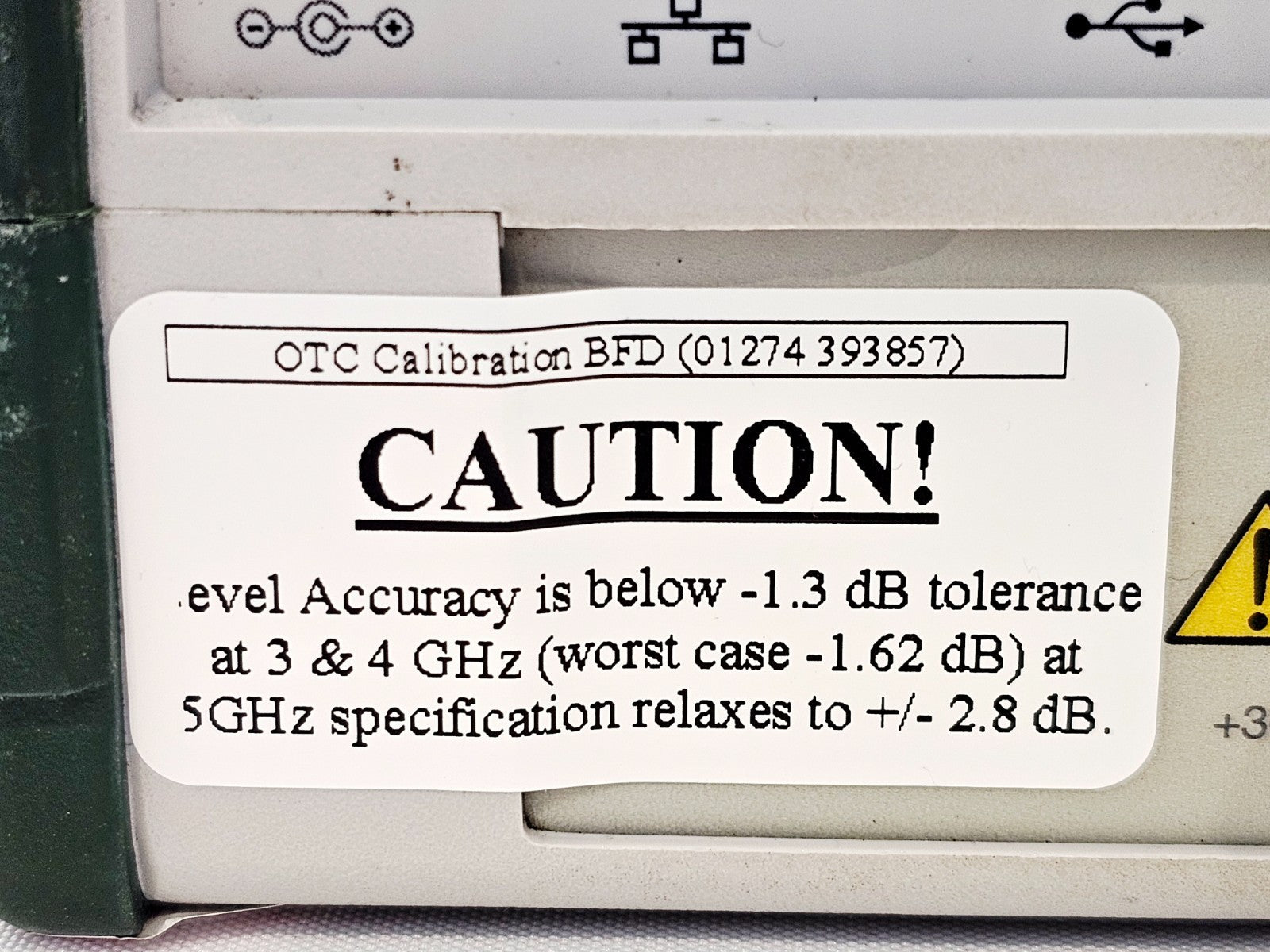 Conditional Cal Anritsu MS2724B Spectrum Master 20 GHz READ Description