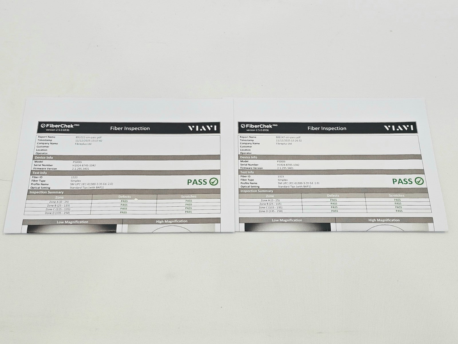 Calibrated EXFO OLTS MAX-940 ICERT QUAD 850/1300 1310/1550 SM MM Fiber Certifier