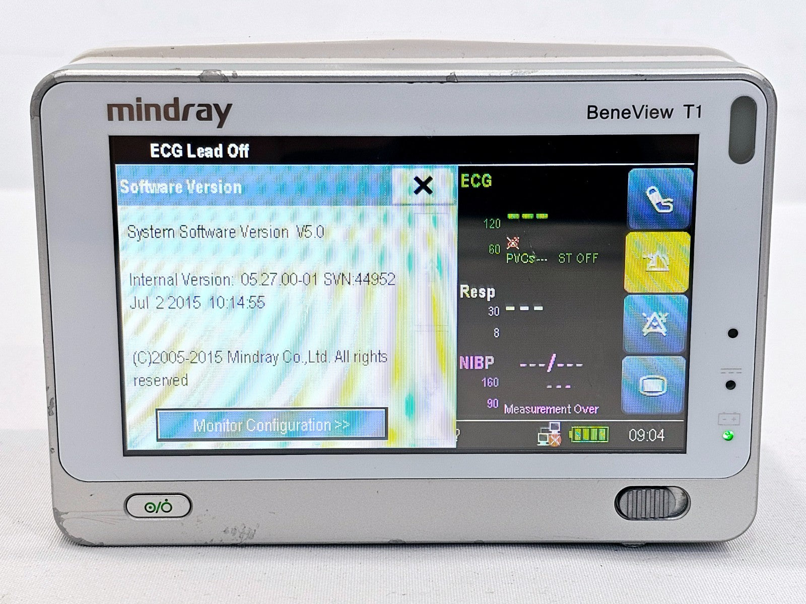 Mindray BeneView T1 Patient Monitor With Functional Battery Multiple Options
