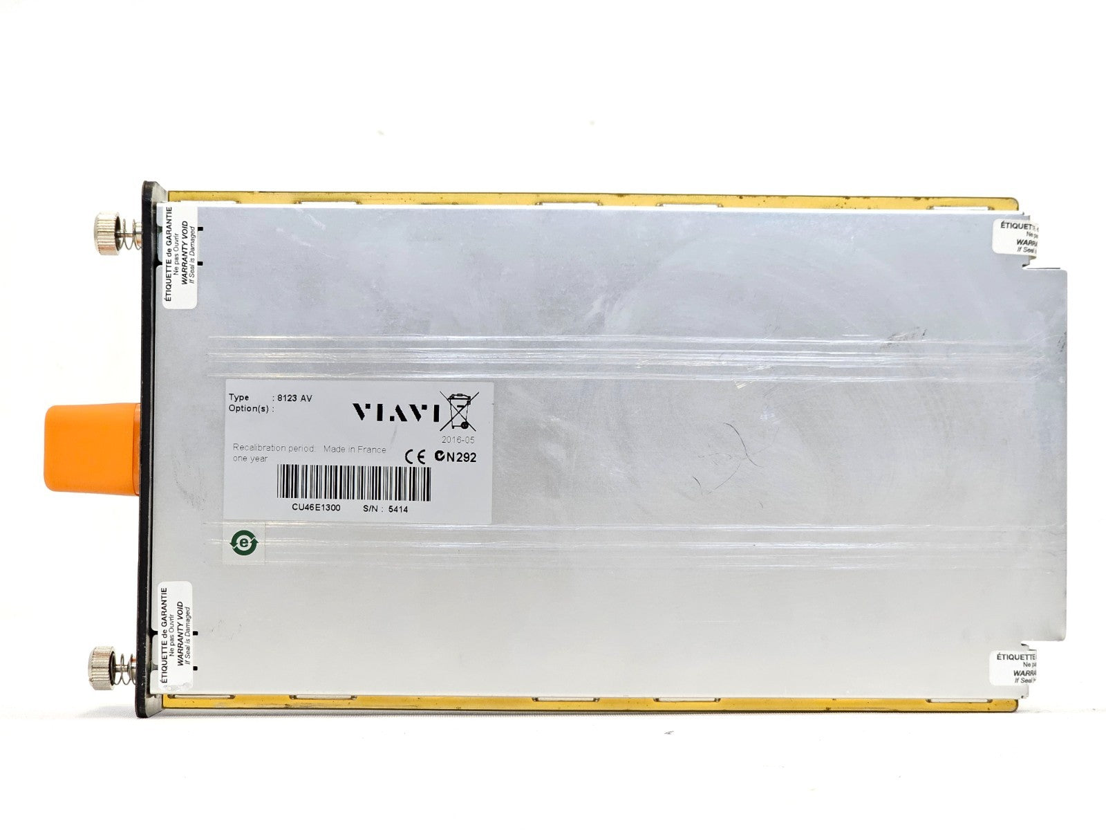 Viavi ONA-800 Mainframe with 8123 EVO AV RDZ Hi-Res MM OTDR Module E8123AV