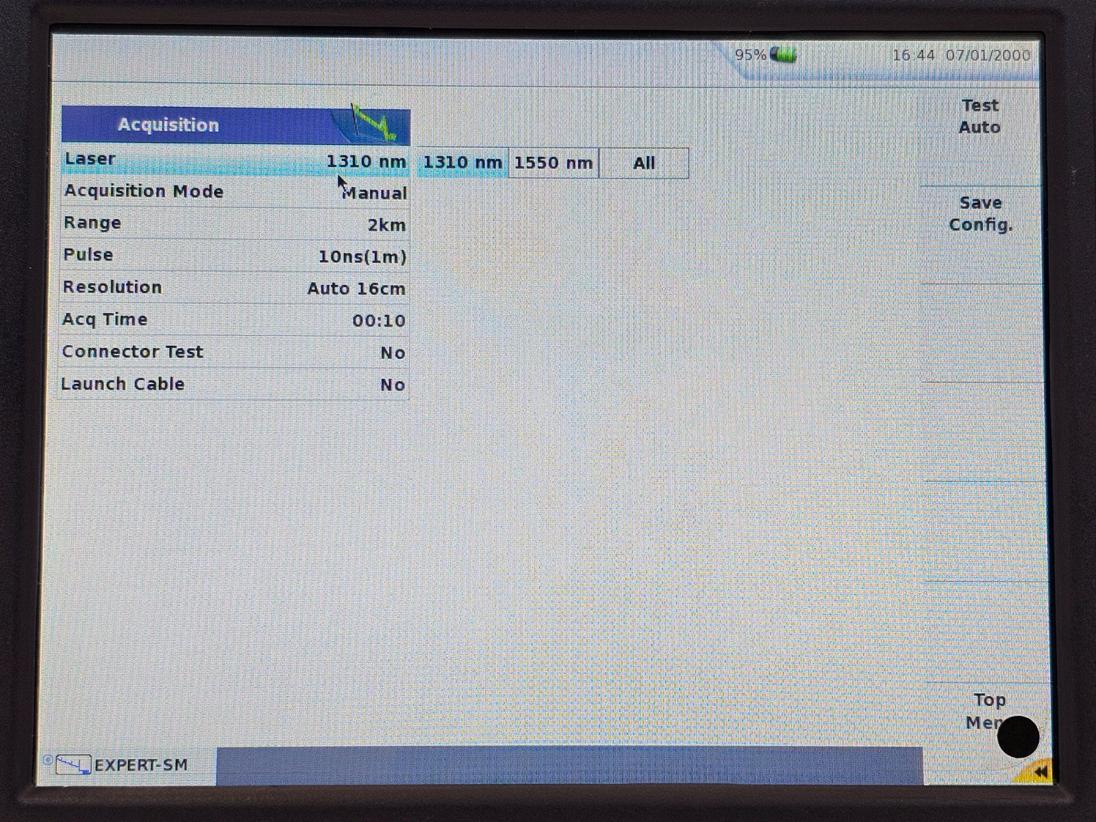 Viavi MTS 6000A V2 + 8126B Singlemode Module OTDR 1310/1550nm Power Meter Source