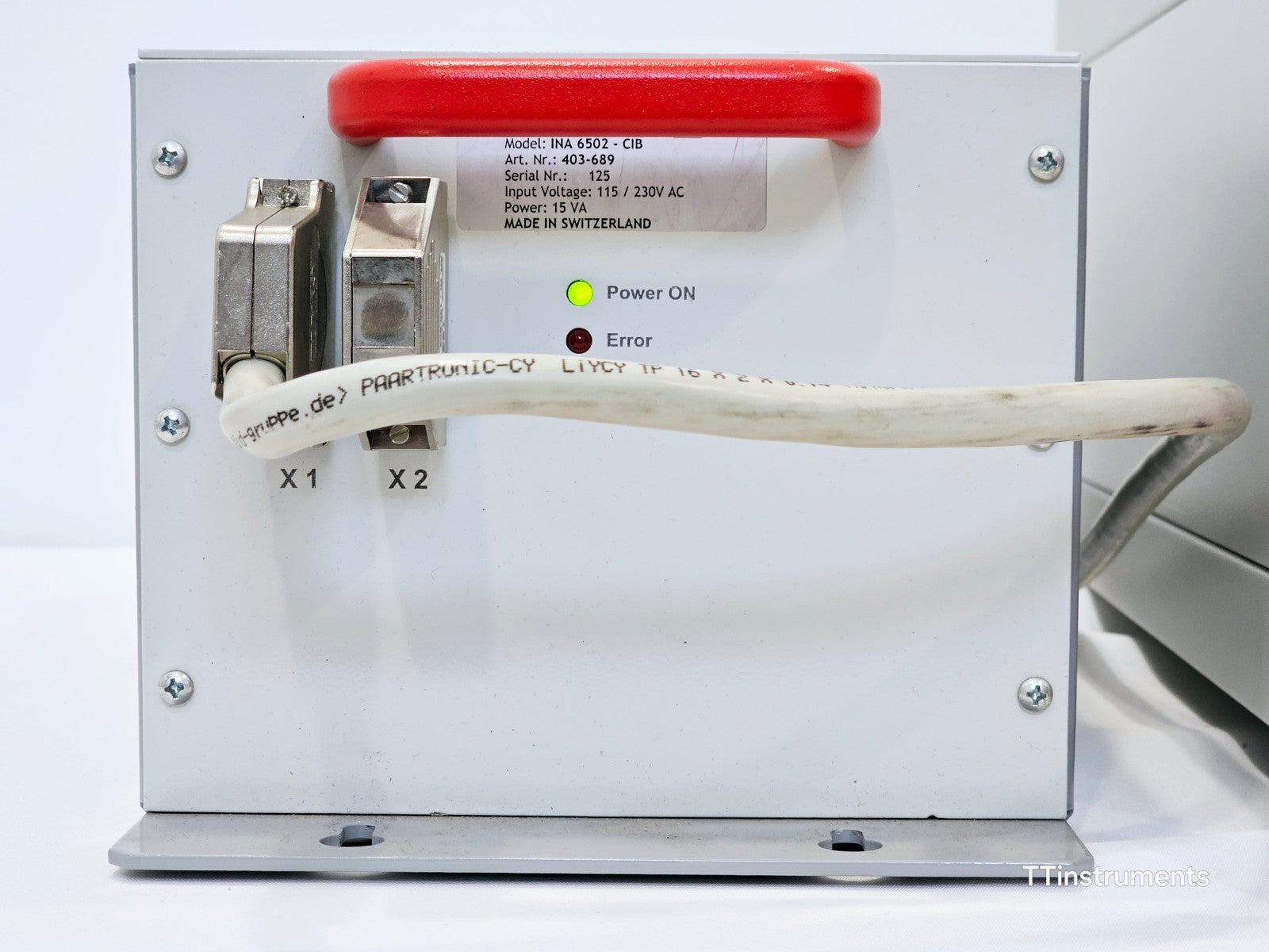 Teseq NSG 3040 Multifunction ESD Generator w/ INA 6502 Step Transformer 16A/250V
