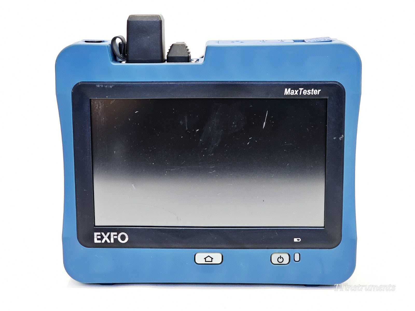 EXFO MAX-730C-SM8-EA OTDR front panel view showing display and controls
