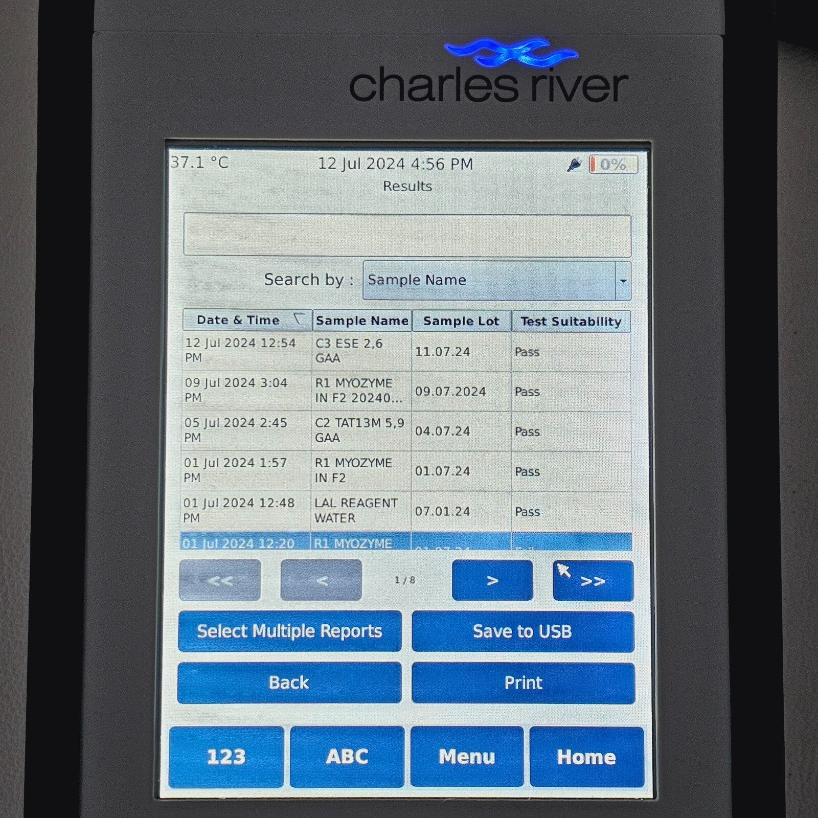 Charles River Endosafe nexgen-PTS PTS150NW Handheld Spectrophotometer ASM-00051