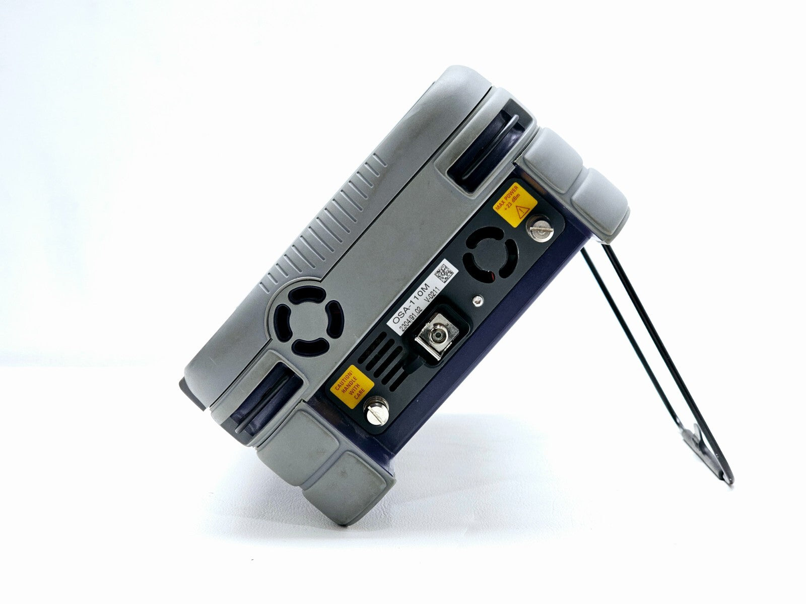 Viavi JDSU 6000V2 platform top view showing module bay and OSA-110M installed