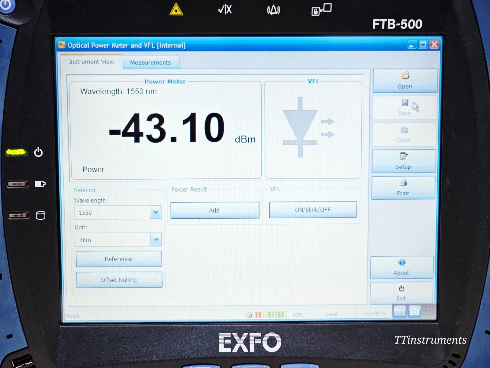 EXFO FTB-500 with FTB-5500B PMD & FTB-5800 CD Analyzer + FLS-5834A Light Source13