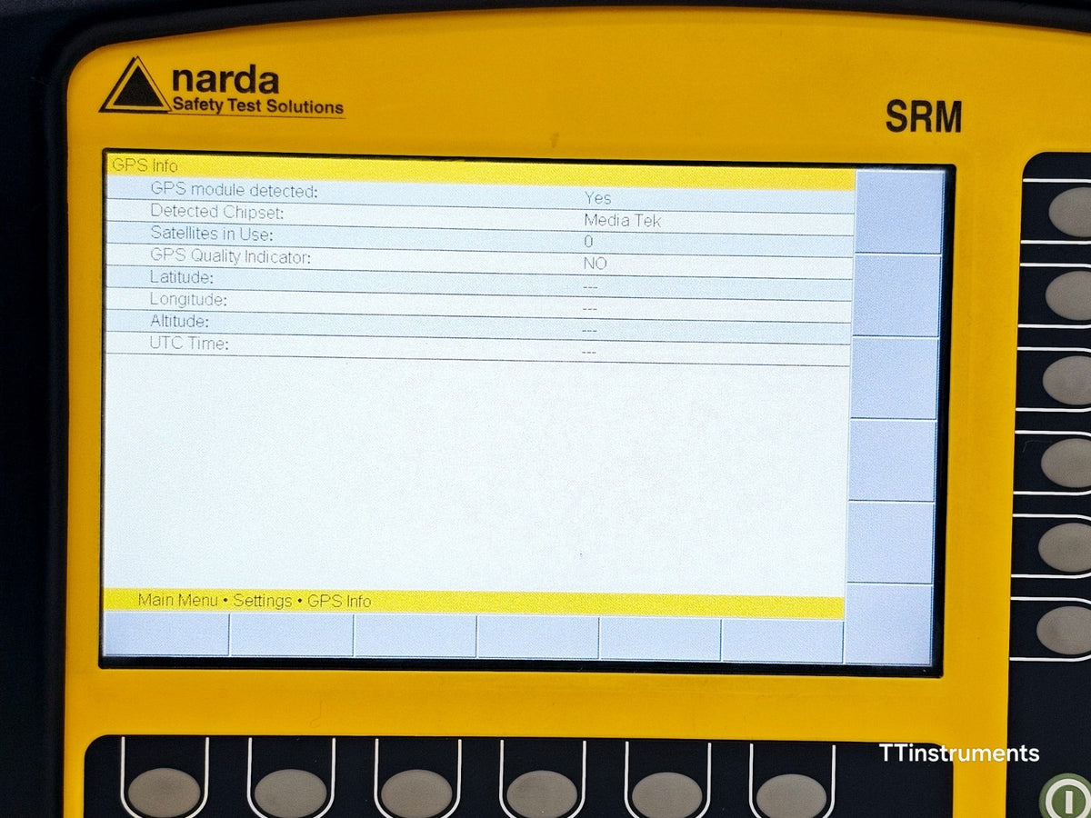 Narda SRM-3006 Selective Radiation Meter 3006/01 + 3501/03 Probe 27MHz - 3GHz9