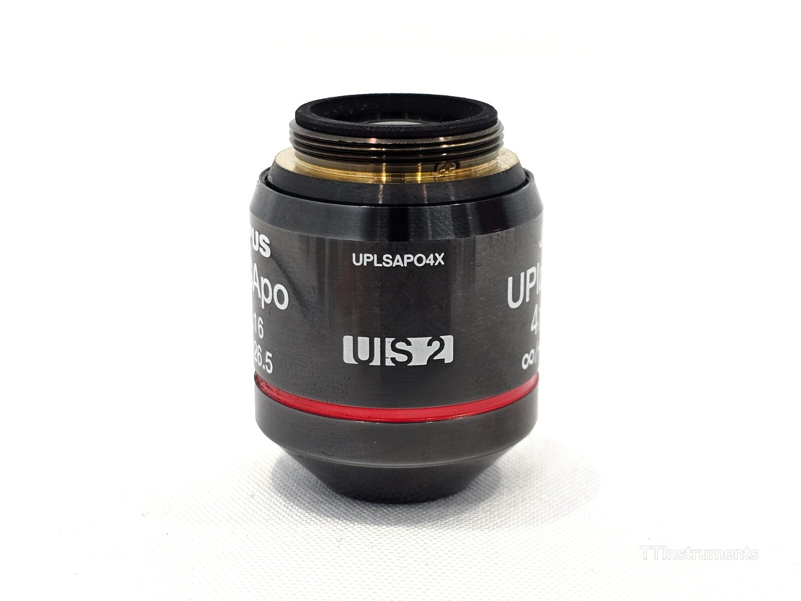 Olympus UPlanSApo 4x/0.16 UPLSAPO4X ∞/-/FN26.5.