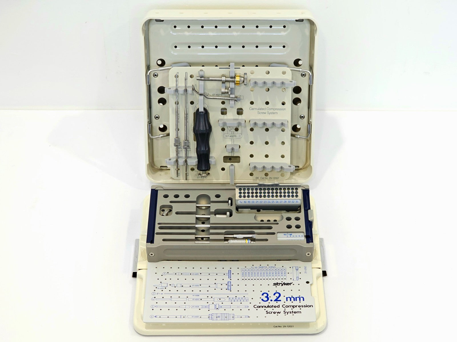 Stryker Surgical Leibinger TwinFix 3.2mm Cannulated Compression System 29-12021