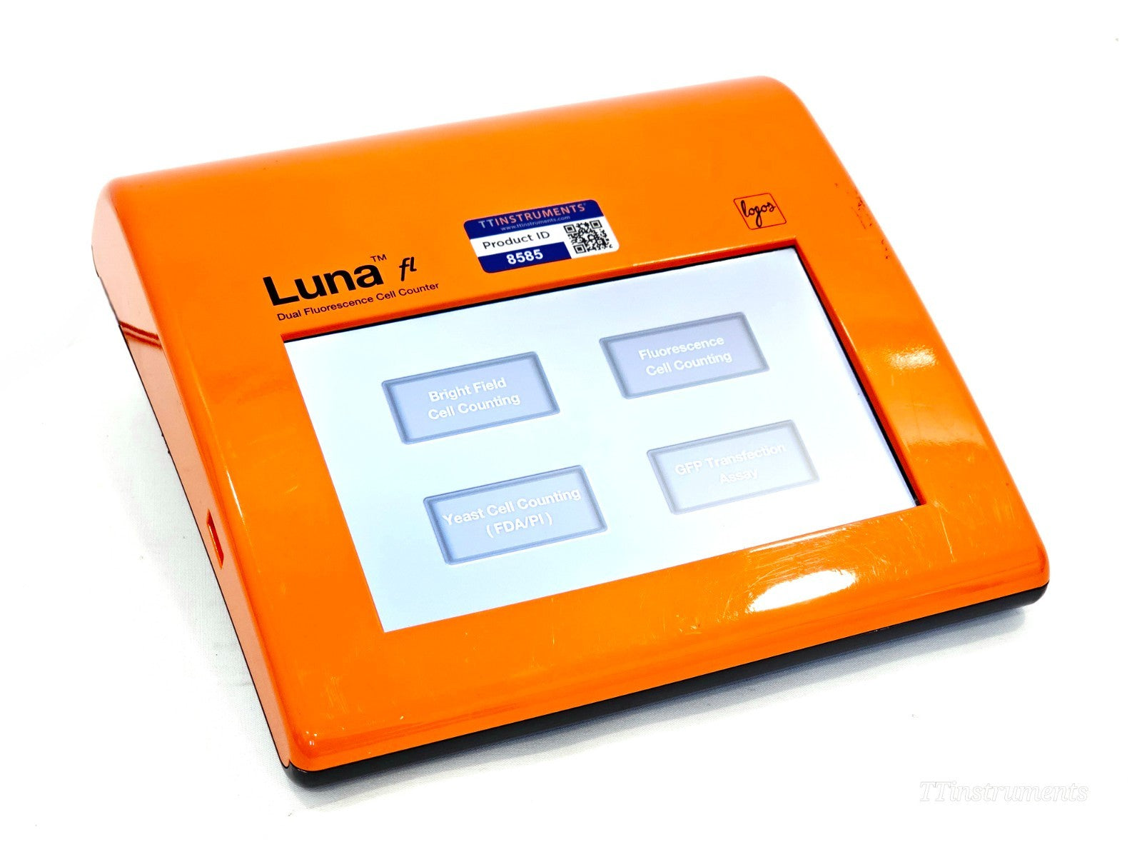 Logos Biosystems used automated cell counter lab equipment front view